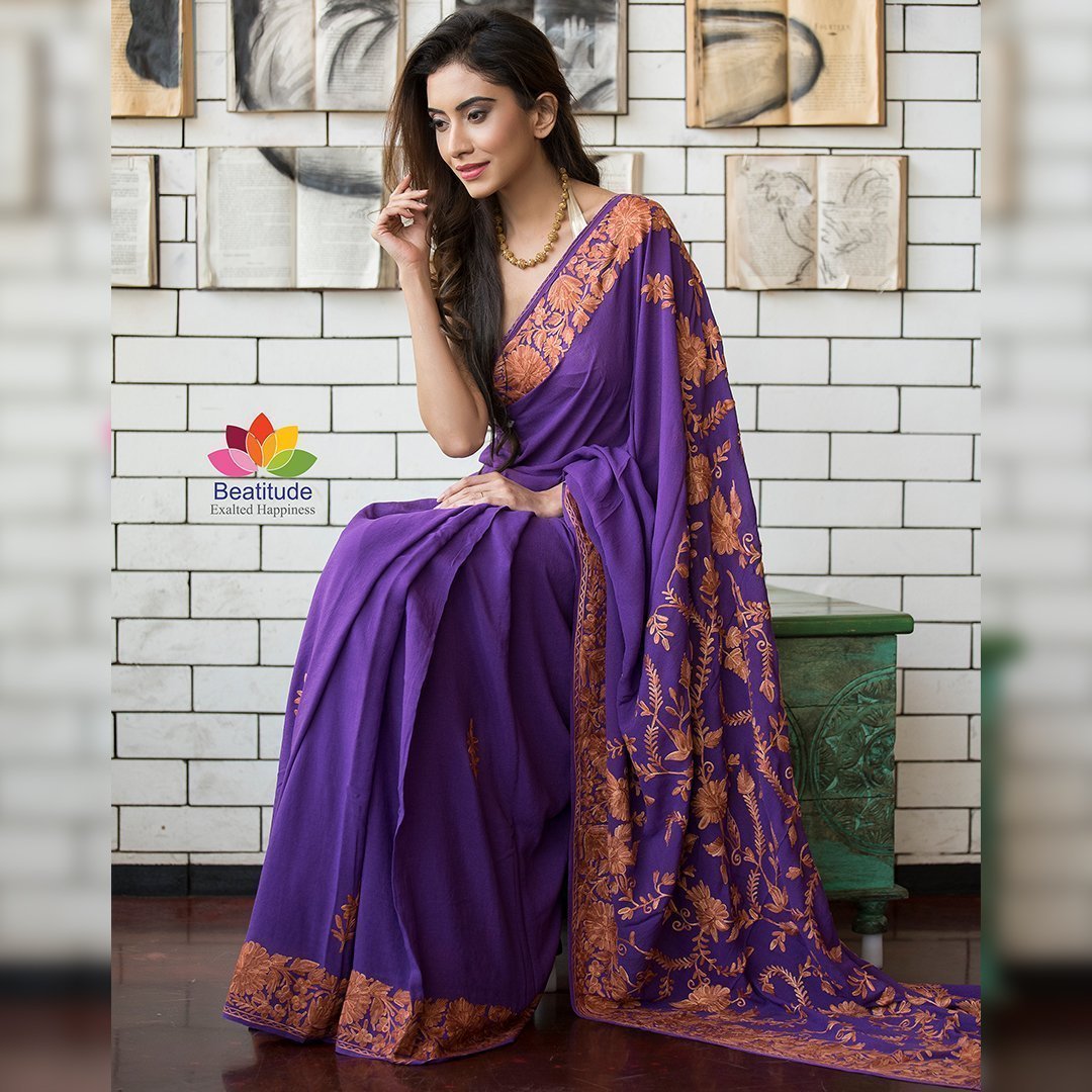 Kashmiri Sarees Types