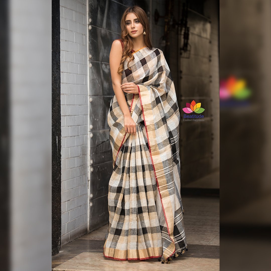 Linen Sarees