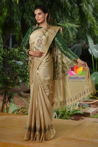  Kalamkari Silk Sarees