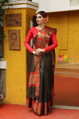  Traditional Banarasi saree