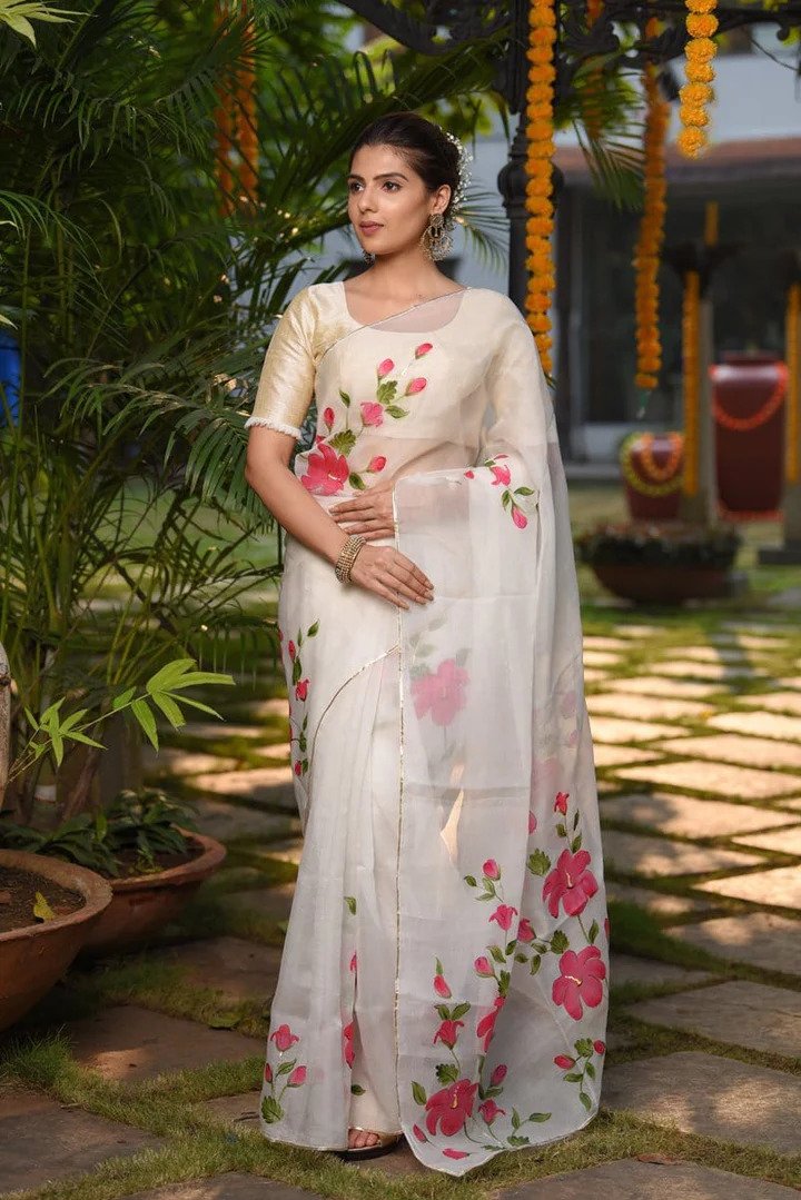 How to Care for Your Organza Saree to Keep It Looking New?