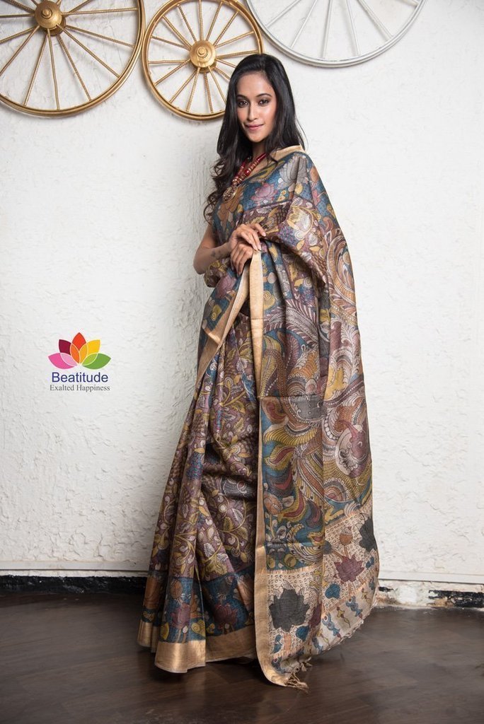 Kalamkari Silk Sarees