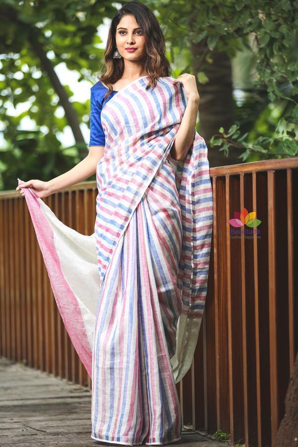 Linen Sarees Online