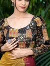 Multicolor Blended Cotton Printed Blouse