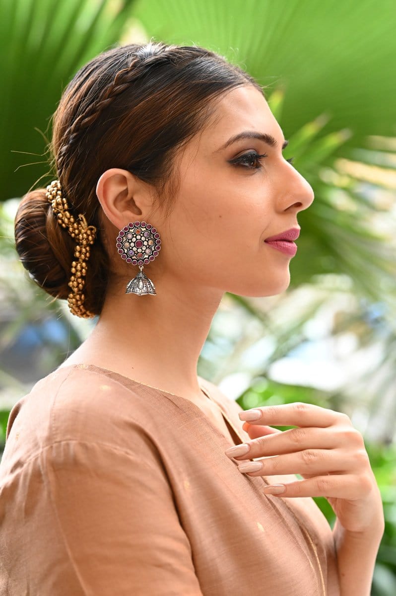 Buy Indo Western Trendy Earring with gold plating 8757  Kanhai Jewels